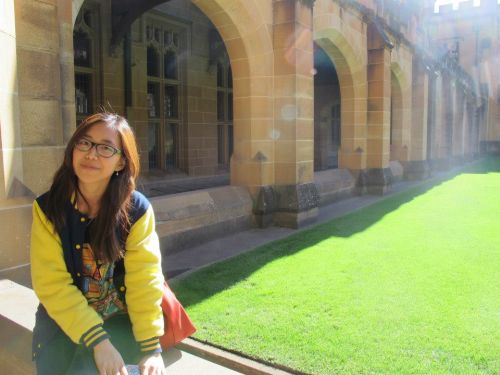 Juanita Jamsari, currently studying in Sydney, Australia.